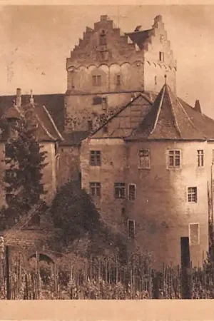 Duitsland Meerburg am Bodensee Schloss 1923 Kasteel Deutschland Europa HC61732 Premium