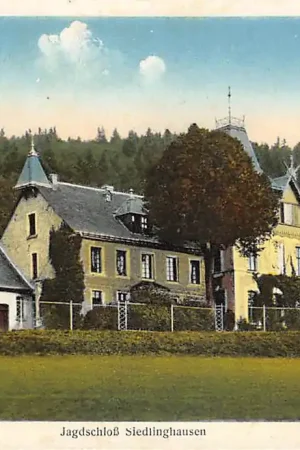 Zwrot pieniędzy Duitsland Jagdschloss Siedlinghausen Sauerland Schloss Kasteel Deutschland Europa HC61729