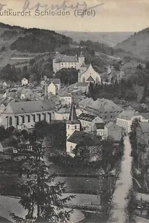 Duitsland Luftkurort Schleiden i.d. Eifel Schloss 1909 Kasteel Deutschland Europa HC61726 Rabat