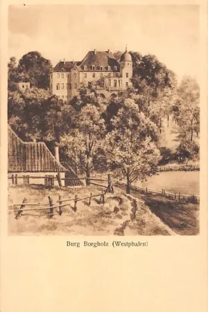 Duitsland Schloss Burg Borgholz Westphalen Kasteel Deutschland Europa HC61793 Oferta limitowana