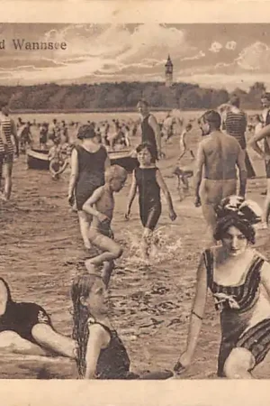 Zwrot pieniędzy Duitsland Familien-Freibad Wannsee Berlin Badmode Deutschland Europa HC59706