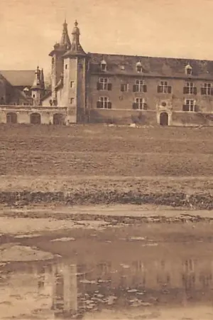 België Rixensart Chateau du Prince Felix de Merode Facade Nordt-Est Waals-Brabant Kasteel Europa HC59480 Premium