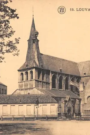 België Leuven Louvain L'Eglise Saint-Jacobus Sint-Jacobs kerk Europa HC59446 Zwrot pieniędzy