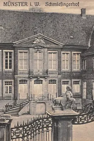 Darmowa dostawa Duitsland Münster i. W. Schloss Schiesingerhof 1918 Kasteel Deutschland Europa HC59413