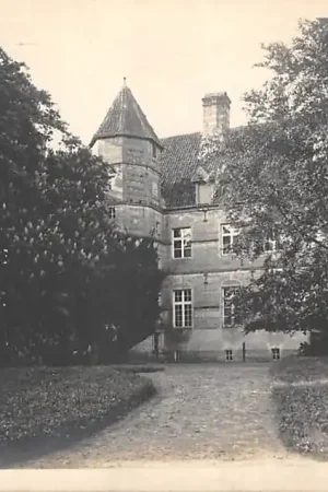 Szybka dostawa Duitsland Schloss Haus Alst b. Horstmar i. W. Fotokaart Kasteel Deutschland Europa HC59400