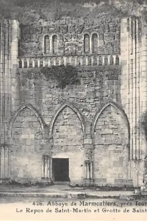 Frankrijk Abbaye de Marmoutier Le Repos de Saint-Martin et Grotte de Saint Brice - A. B. V. V. Grot France Europa HC59361 Najlepsza cena