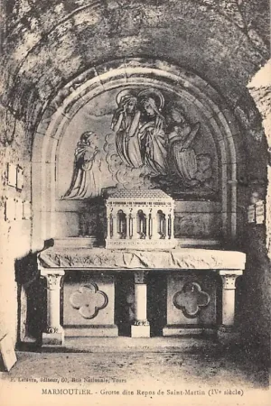 Frankrijk Marmoutier Grotte dite Repos de St-Martin - V. V. Grot France Europa HC59359 Niska cena