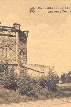 België Brussel Bruxelles Stockel Avenuw Madou Ancienne Tour du Chateau Madon 1932 Kasteel Europa HC59307 Oferta limitowana