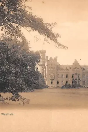 Duitsland Schloss Herdringen bei Hüsten 1904 Kasteel Deutschland Europa HC59263 Tani