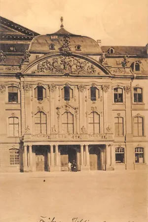 Tylko dziś Duitsland Trier Kurfurst. Palast Palast Kaserne 911 Schloss Kasteel Militair Deutschland Europa HC59241