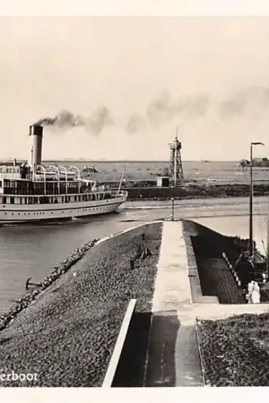 Staveren Vertrek Veer boot 1956 Schepen Scheepvaart Stavoren HC47841 Najlepsza cena