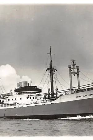 Szybka dostawa Rotterdam Oranje Lijn m.s. Prins Alexander Scheepvaart Schepen HC47687