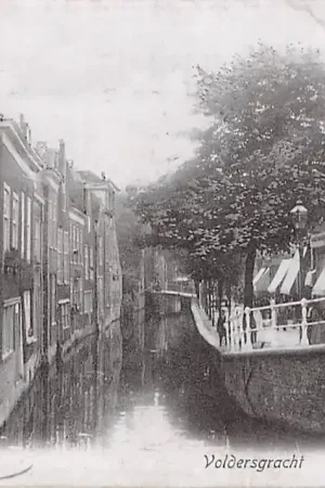 Delft Voldersgracht 1904 Kleinrondstempel Benschop HC47673 Zwrot pieniędzy