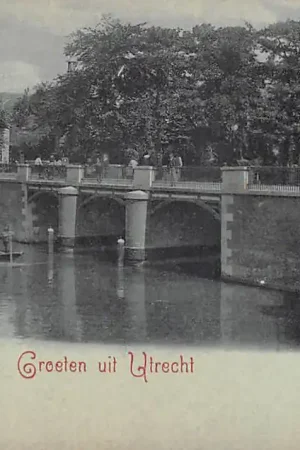 Utrecht Tolsteegbrug Groeten uit 1900 HC47666 Promocja