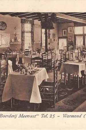 Warmond Boerderij Meerrust Restaurant L.J.A. Kemper Teylingen Bollenstreek HC47622 Szybka dostawa