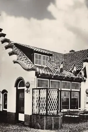 Zoeterwoude Miening 25 Hotel Café Rest. De Vriendschap 1957 HC47609 Wyprzedaż
