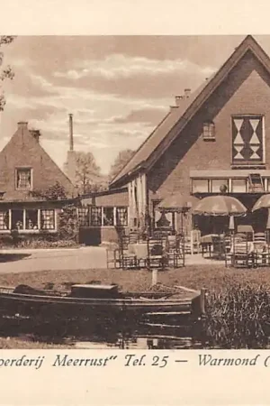 Warmond Boerderij Meerrust Voorzijde Teylingen Bollenstreek HC47529 Oferta limitowana