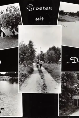 Wysoka jakość Arcen Camping met Natuurbad De Maasvallei 1963 Limburg HC47455