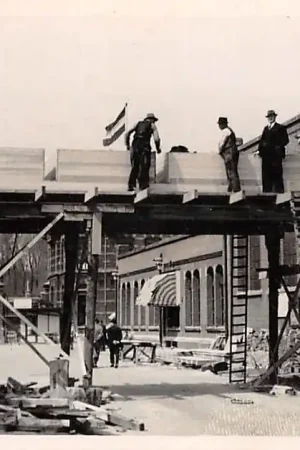 Darmowa dostawa Amsterdam Amsterdam Veelaan Bouw overspanning slachthuis Fotokaart HC47437