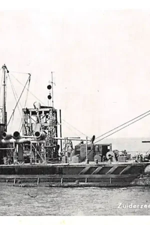 Zuiderzee werken Zandzuiger IJsselmeer Scheepvaart Schepen HC47407 Kup teraz