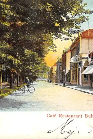 Utrecht Café Restaurant Buitenlust a.d. Maliebaan 1904 HC47344 Ostatnia szansa