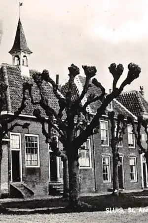 Zwrot pieniędzy Sluis (ZL) St. Annaplein St. Anna ter Muiden Zeeuws-Vlaanderen 1962 HC46826