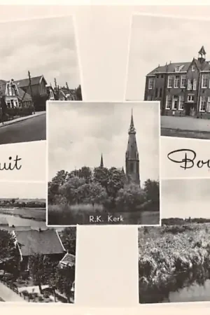 Bovenkerk 1954 Luwte R.K. St. Aloysius school Noordammerlaan De Poel Amstelveen HC46681 Zamów teraz