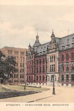 Utrecht Gebouwen Ned. Spoorweg 1926 Spoorwegen HC46666 Rabat