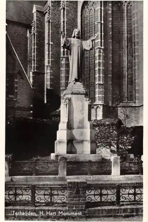 Terheijden H. Hart Monument Drimmelen bij Breda Brabant HC46279 Tylko dziś