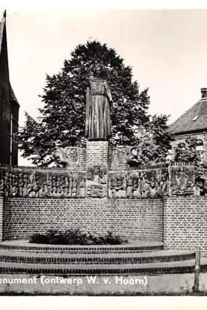 Wysoka jakość Sint Anthonis H. Hartmonument en Kerk Land van Cuijk Noord-Brabant HC46210