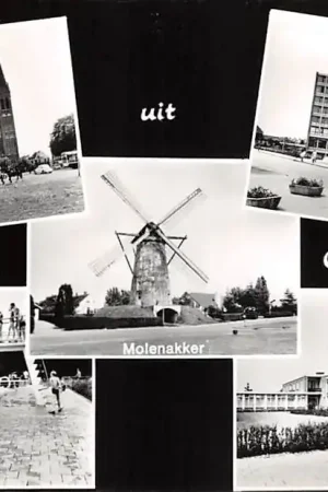 Geldrop R.K. Kerk Molenakker Zwembad De Smelen Verpleegstersflat Bejaardentehuis Molen HC46199 Wyprzedaż