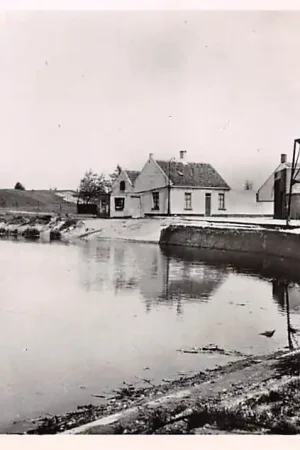 Terheijden De Markant Haven met molen Drimmelen bij Breda Brabant HC46152 Rabat