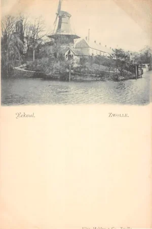 Zwolle Eekwal met molen HC46104 Szybka dostawa