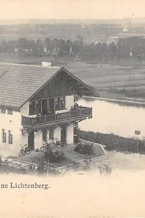 Wysoka jakość Maastricht Chalet bij de Ruïne Lichtenberg Maas Sint Pietersberg 1900 HC46029