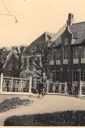 Benschop Fotokaart met Raadhuis 1957 Lopik HC45935 Nowość