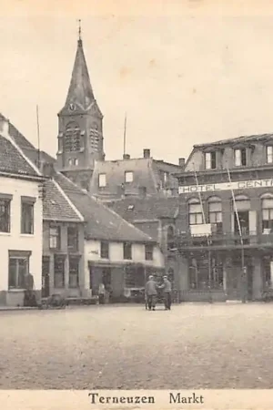 Szybka dostawa Terneuzen Markt Hotel Centraal 1933 Zeeuws-Vlaanderen HC45882