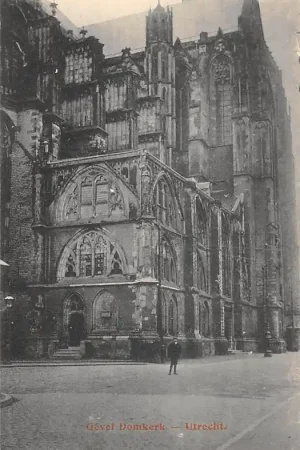 Utrecht Gevel Dom kerk HC45870 Darmowa dostawa