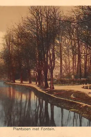 Zamów teraz Woerden Plantsoen met fontein 1928 HC45858