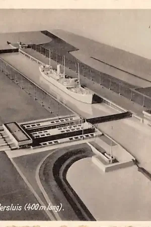 Szybka dostawa IJmuiden Nieuwe Noordersluis 1936 Scheepvaart HC45776