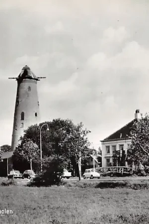 Wateringen Heulweg met molen 1966 Westland HC45549 Zwrot pieniędzy
