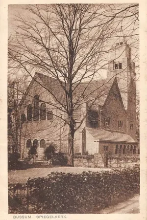 Bussum Spieghel kerk 1930 Nieuwe Gravelandseweg 34 HC45460 Oferta limitowana