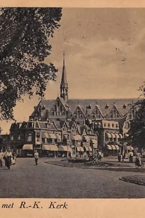 Autentyczny Haarlem Kleverpark met R.K. Kerk HC45353