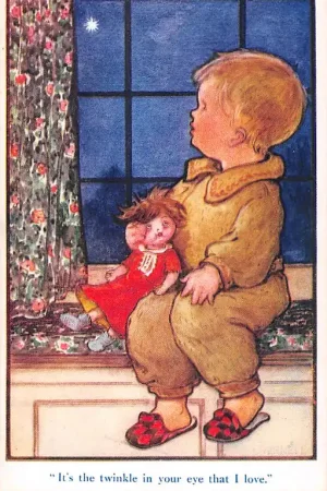 Zwrot pieniędzy Fantasie Vintage It's the twinkle in your eye that I love Illustrator Overnell Kind met pop HC45304