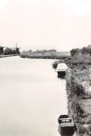 Tylko dziś Ursum Ringvaart met molens 1970 Koggenland Alkmaar HC45034