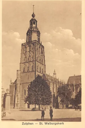 Autentyczny Zutphen St. Walburgs kerk HC44824
