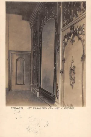Tylko dziś Ter Apel Het praalbed van het Klooster 1929 HC44734