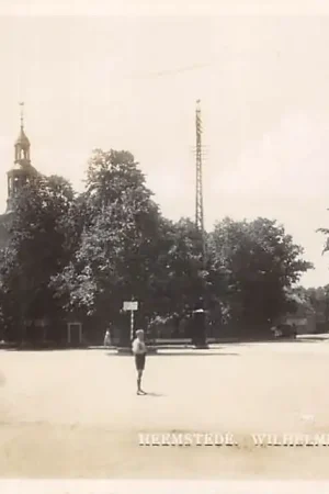 Tylko dziś Heemstede Wilhelminaplein met kerk Haarlem HC44655