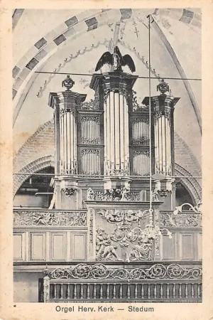 Stedum Orgel Ned. Hervormde Kerk Eemsdelta Groningen HC44615 Wysoka jakość