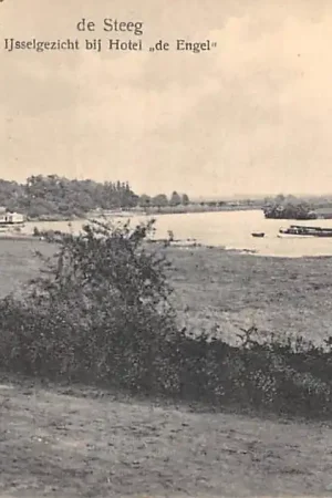 De Steeg IJssel gezicht bij Hotel de Engel rond 1915 HC44594 Wyprzedaż