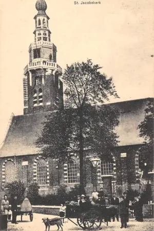 Vlissingen St. Jacobs kerk Hondenkar HC44567 Darmowa dostawa